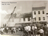Harrison Fire Department Extinguishing Fire June 28, 1964