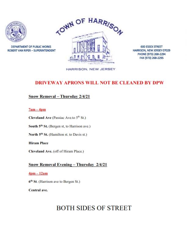 Snow Removal Day 2 day night 2-4-21