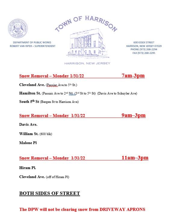 Monday Snow removal 1