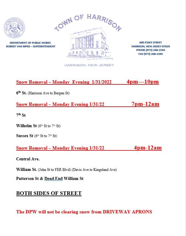 Monday Snow removal 2