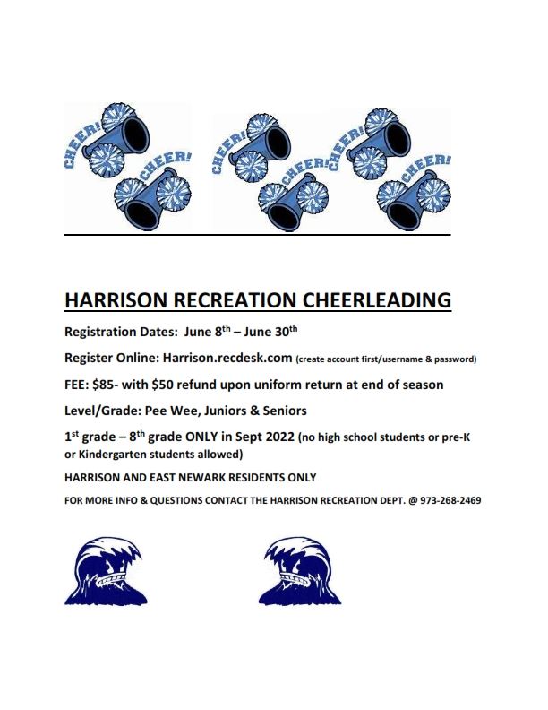 HARRISON RECREATION CHEERLEADING flyer_001