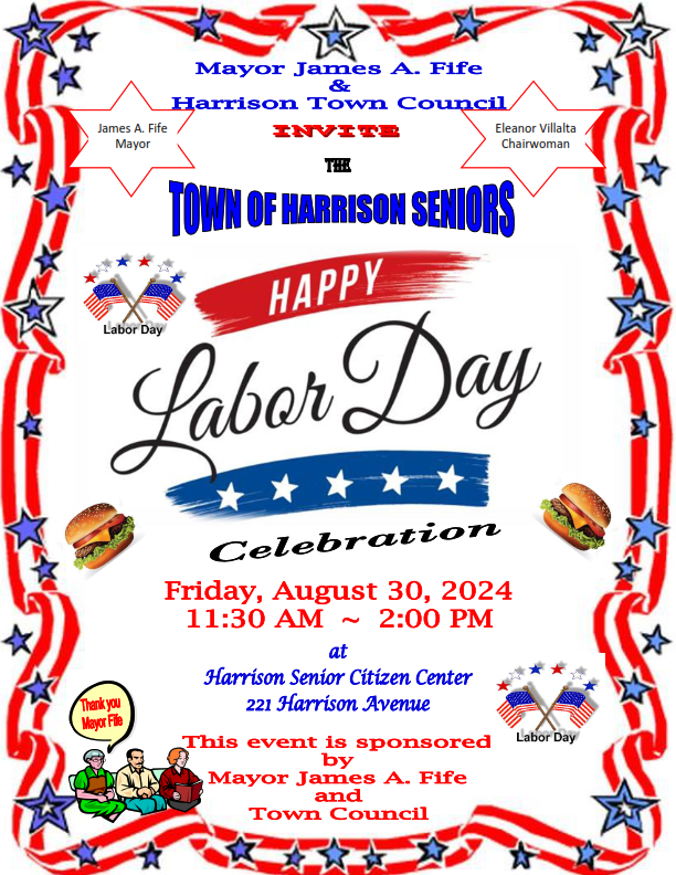 Harrison Seniors Celebrate Labor Day 8-30-24