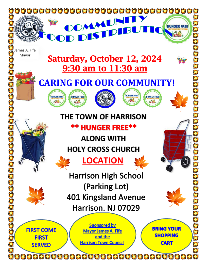 Harrison Food Distribution on October 12_1