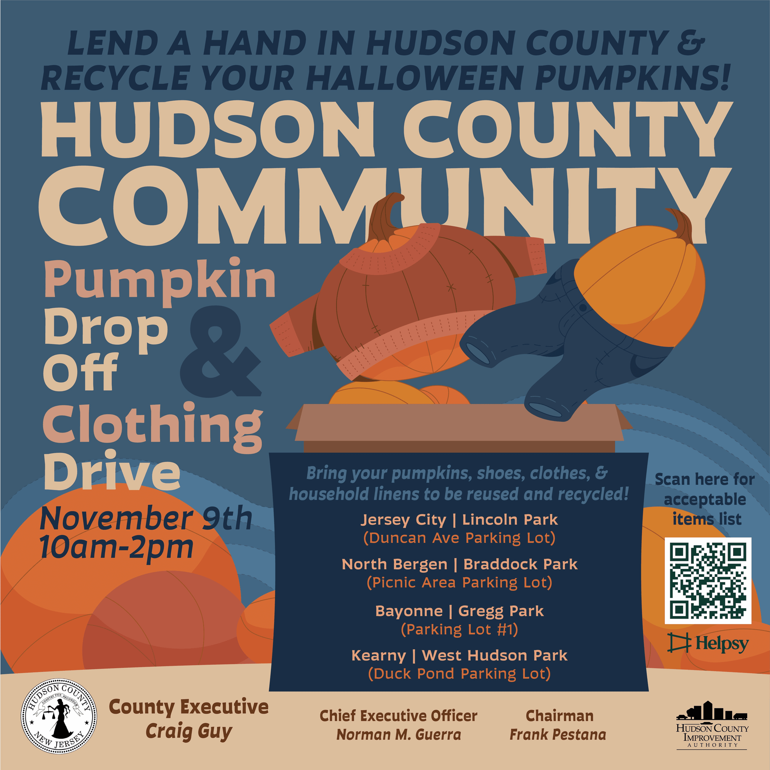 Pumpkin and clothing for SOCIAL MEDIA