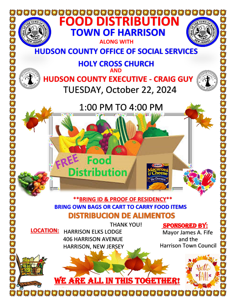 Harrison Food Distribution on October 22_1