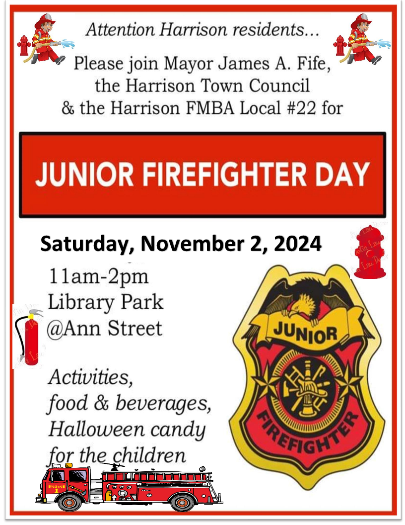 Harrison Junior Firefighter Day November 2 2024