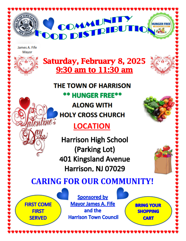 Harrison Food Distribution on February 8 2025