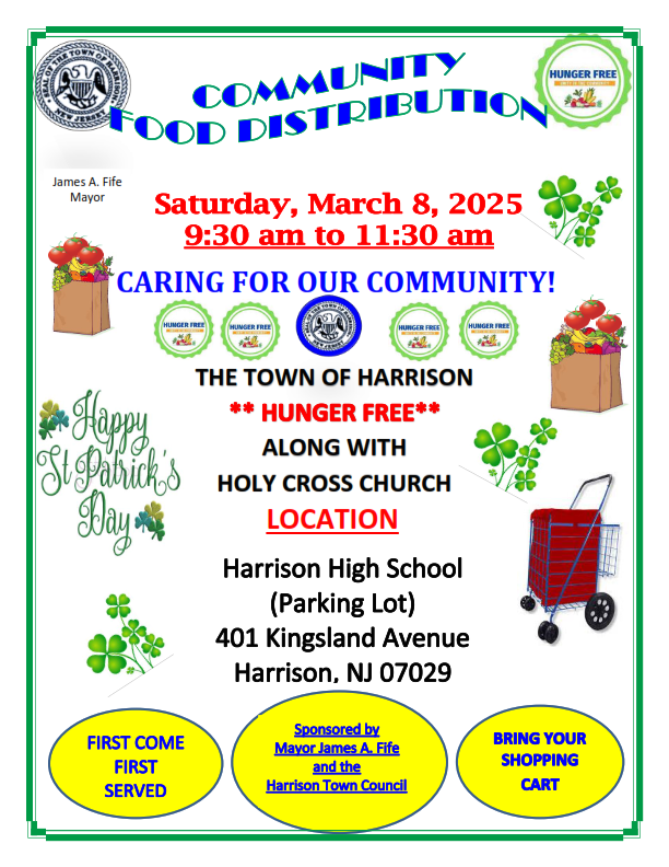 Harrison Food Distribution March 8 2025