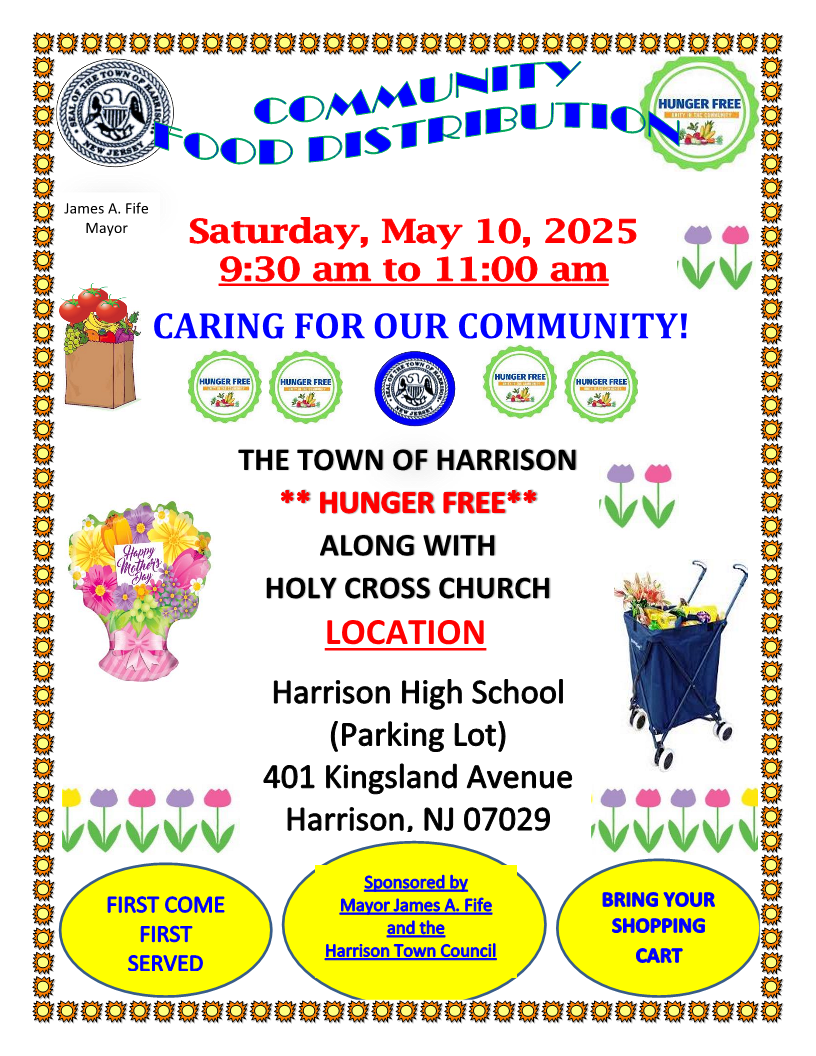 Harrison Food Distribution May 10 2025