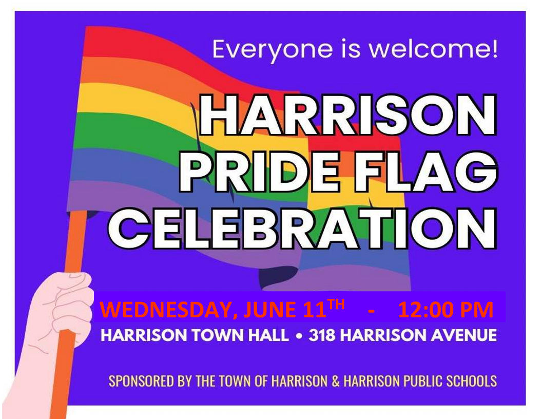 Harrison Pride Day Flag Raising Ceremony June 11 2025