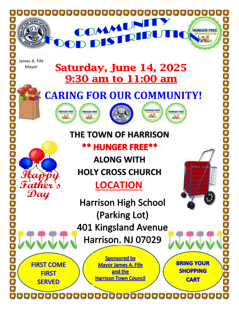 Harrison Food Distribution June 14 2025