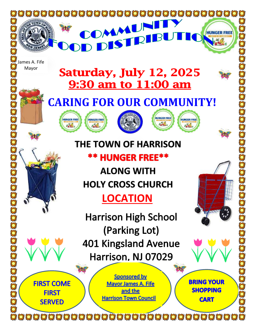 Harrison Food Distribution July 12 2025