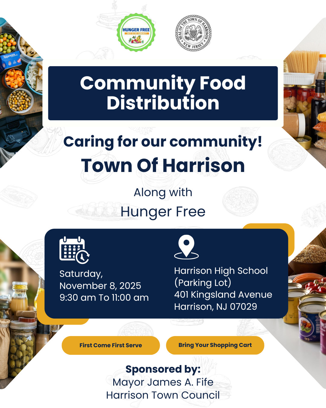 Social Media Post Community Food Distribution