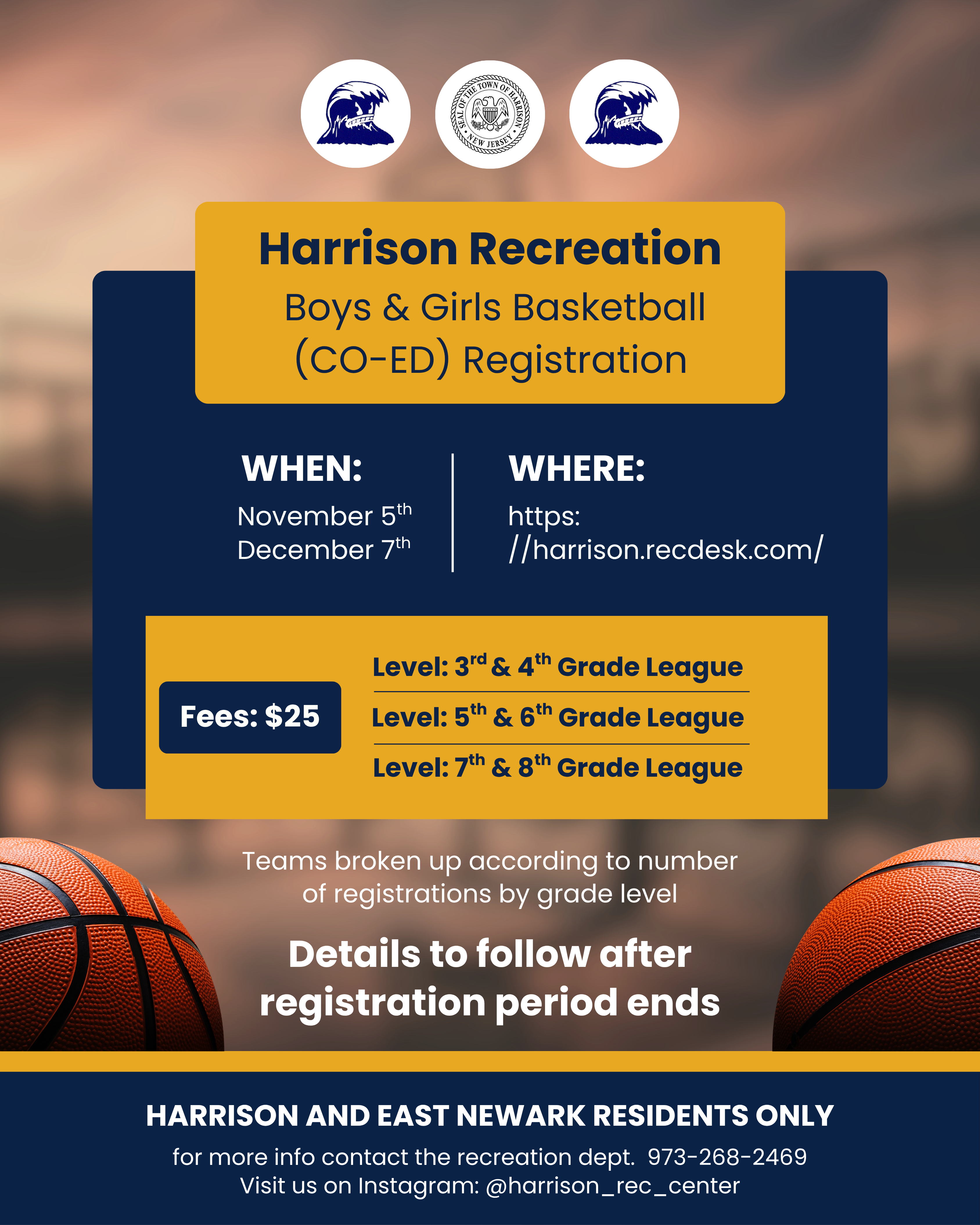 Social Media Post Basketball Event