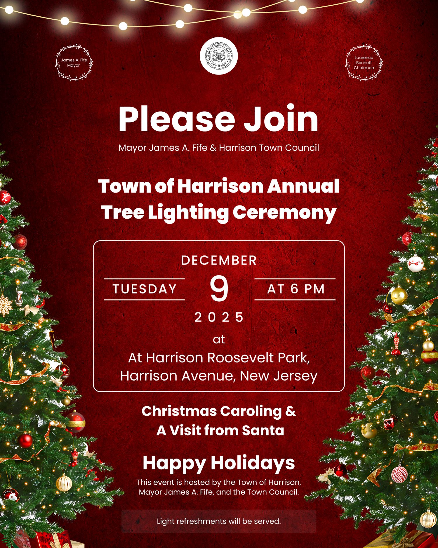 Tree Lighting - Social Media Post