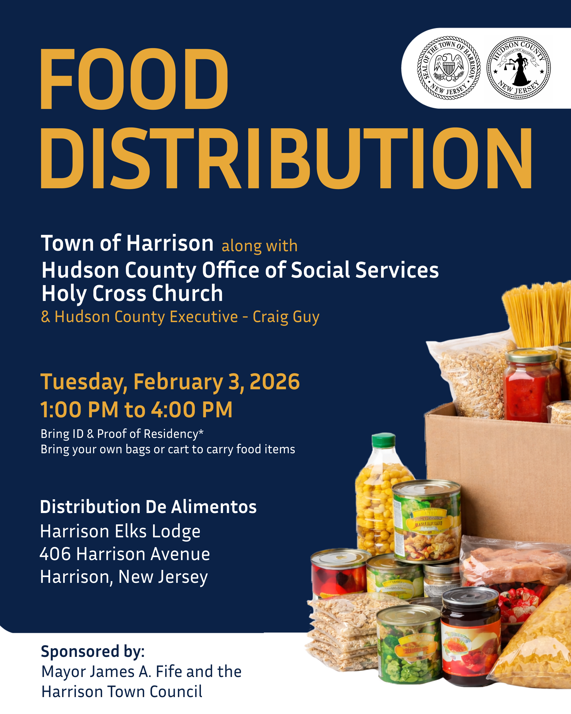 Food Distribution - Feb 3rd