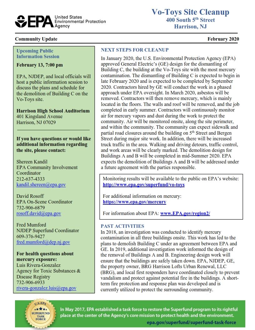 VoToys Factsheet January 2020 Community Update