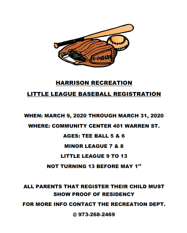 Little League Baseball Sign-ups