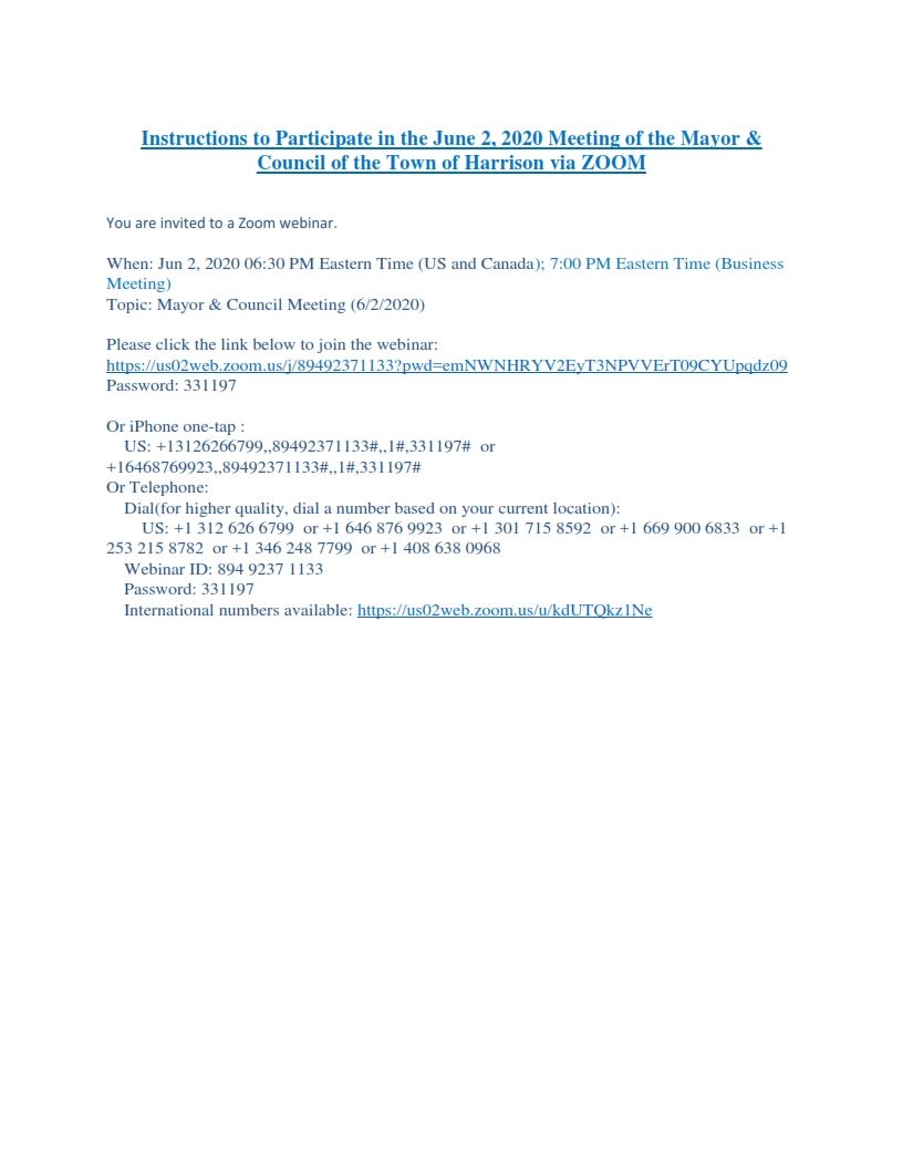 Notice of Zoom Meeting 06-02 -_002