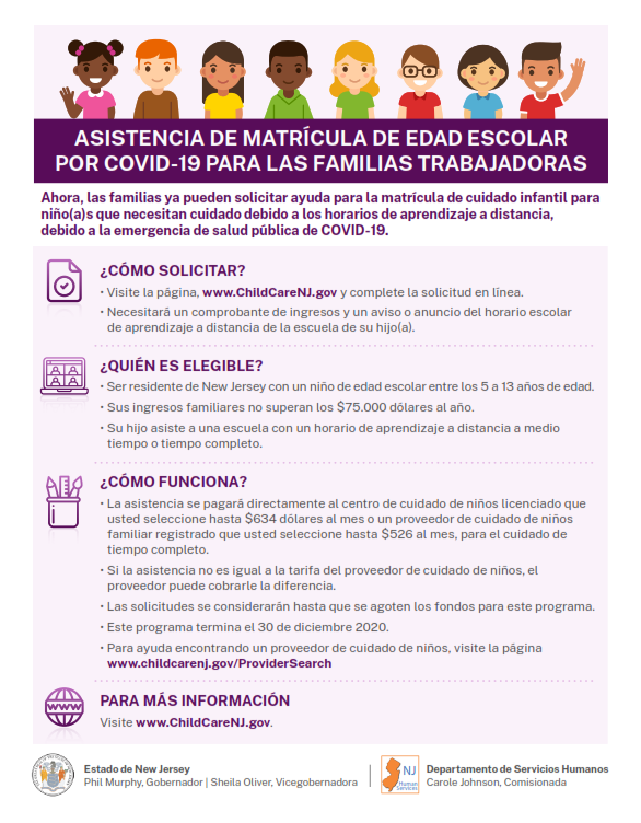 Spanish - Assistance for working families